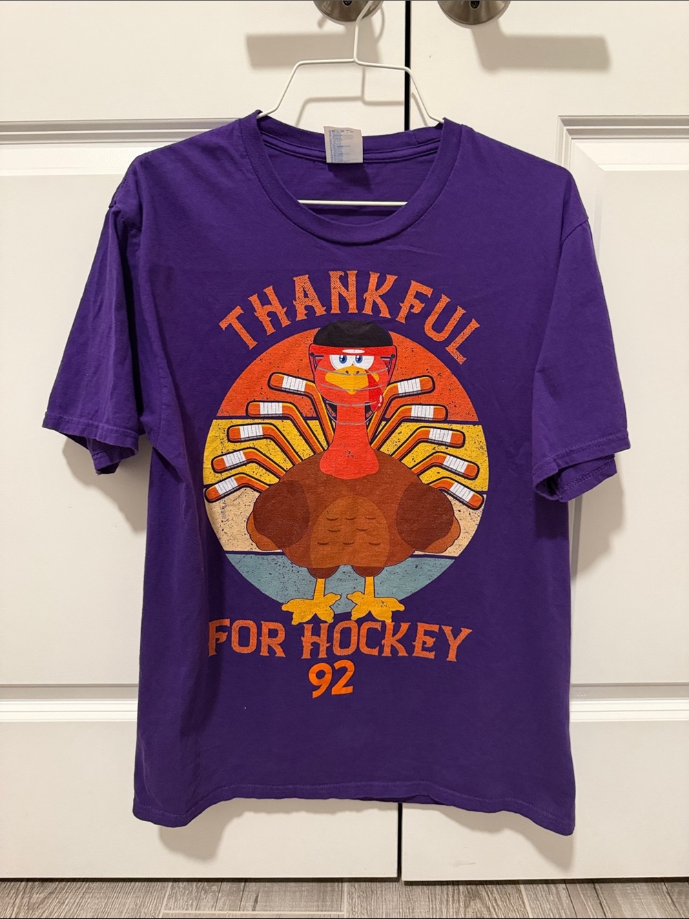Thankful for Hockey Graphic Tee